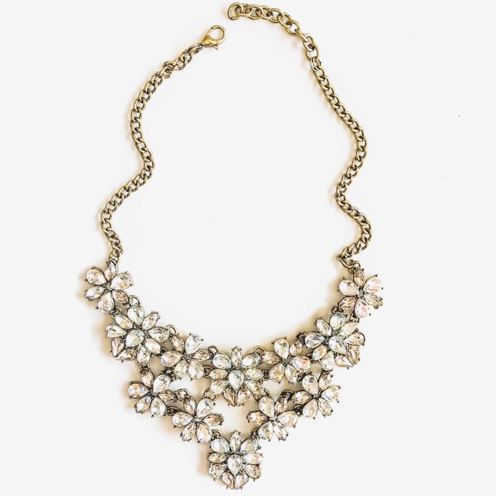 Statement Rhinestone Necklace